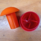 #2 - #5 Plastic Mushroom Cap Rebar Australië Markt Plastic Rebar Protective Cap 56mm Hoogte
