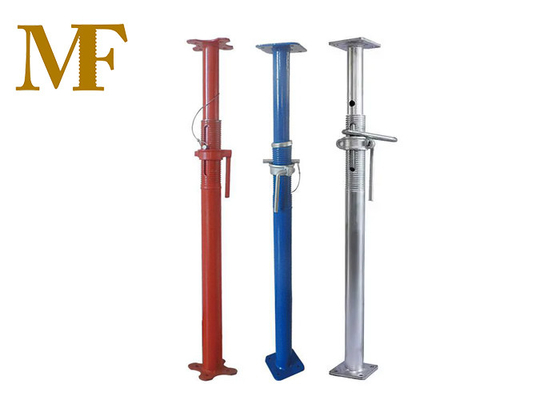 2200 - 3900mm Geschilderde het Stutselsteunen Jack Adjustable Steel Push Pull van de Pijpsteun