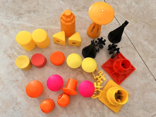 PE-staalstaafbeveiligingsstaafbeugel eindkap 20 g/pcs 25 mm Voor betonnen constructies