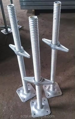 37 mm verstelbare holle staaf jack basis/verstelbare vaste staaf schroef jack