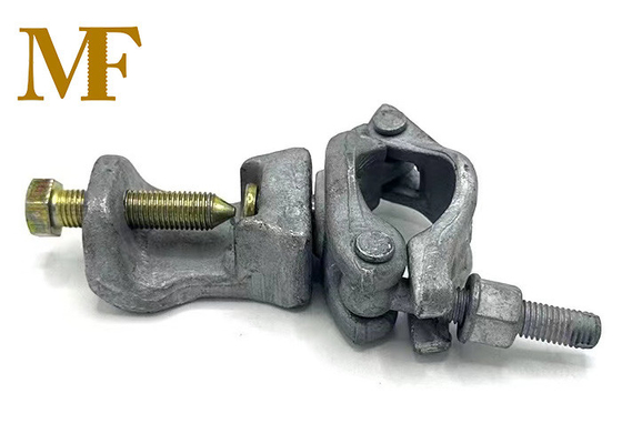 Scheringoppervlak Swirvel Beam Coupler Steel Half Double Clamp