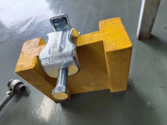 Scheringoppervlak Swirvel Beam Coupler Steel Half Double Clamp