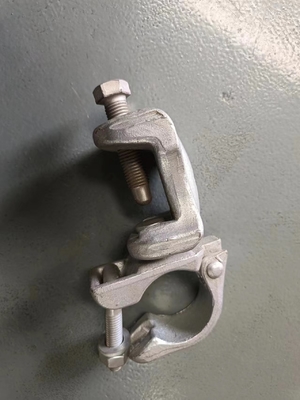 Scheringoppervlak Swirvel Beam Coupler Steel Half Double Clamp