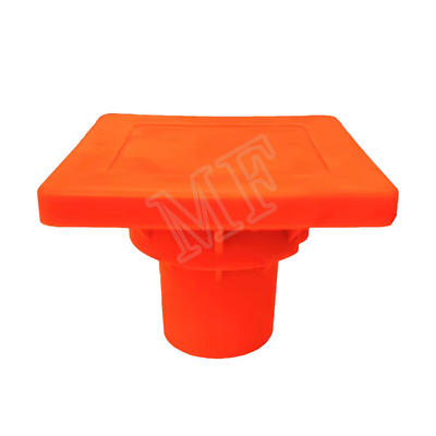 Functie Schrambescherming Plastic Rebar Safety Caps met OEM Service