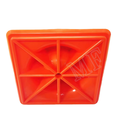 Functie Schrambescherming Plastic Rebar Safety Caps met OEM Service