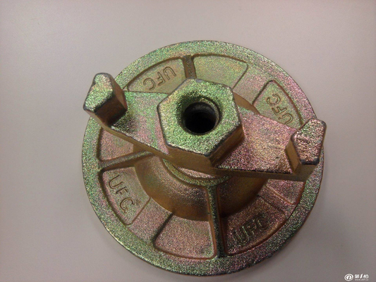 40 mm hoog Zilveren bekisting, bevestigingsnoot voor bouwwerkzaamheden