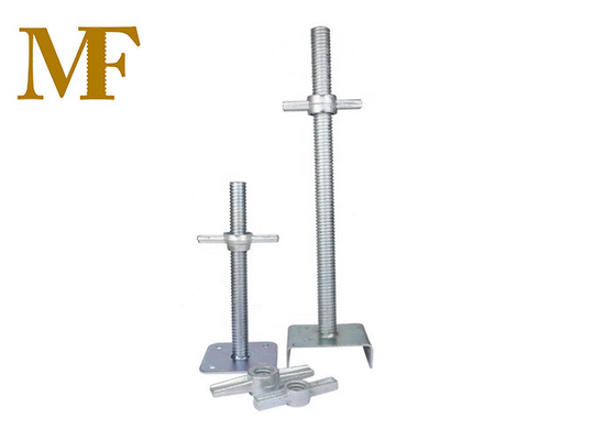 Schroef Jack Hot Dip gegalvaniseerd Compatibel met verschillende steigersystemen