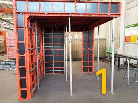 Fabrieksprijs Staal en triplex Panel Constructie Schalingsysteem