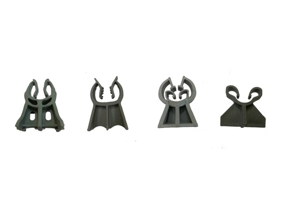 6-24 mm bargrootte Plastic Rebar Spacer met 15-50 mm betonnen dekking dikte en grafisch ontwerp patroon