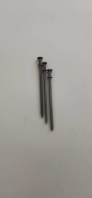 Dubbelkop Nagels Helder Duplex Nagel 50lb Afwerking Diamant punt Twee hoofd Nagels