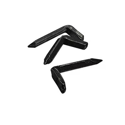 Hoofdloze gegalvaniseerde L-vormige stalen spijkers 3,0 mm -9,6 mm