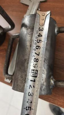 Stalen stutmanchet steigeronderdelen bekerbout met schroefkop