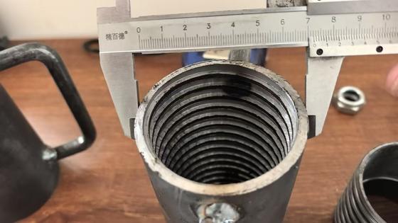 Stalen stutmanchet steigeronderdelen bekerbout met schroefkop