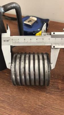 Stalen stutmanchet steigeronderdelen bekerbout met schroefkop