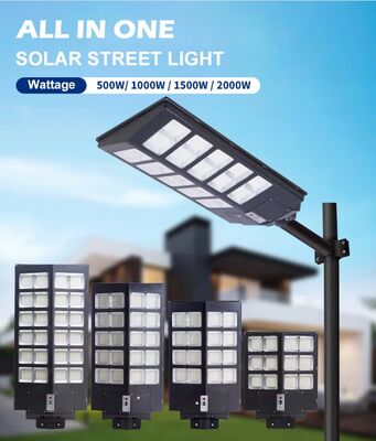 Buitengebied zonne- en LED-straatverlichting Hoog-efficiëntie energiebesparing