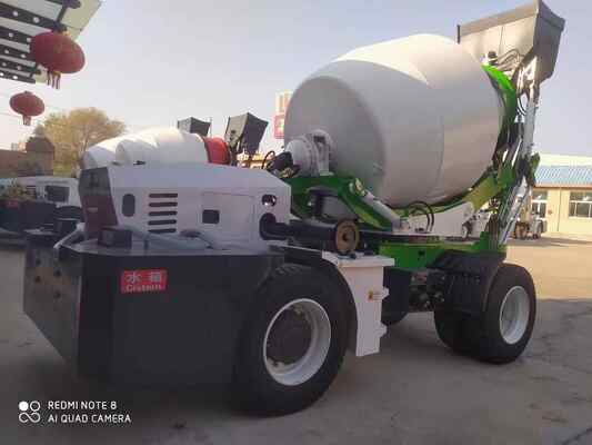 Zelflaadende mobiele betonmixer 0,5m3 3,5cbm Zelflaadende betonmixer