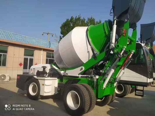 Zelflaadende mobiele betonmixer 0,5m3 3,5cbm Zelflaadende betonmixer