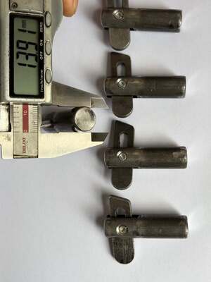 Scaffolding accessoires Plain Steel Lock Pin Diameter 14mm Lengte 50mm