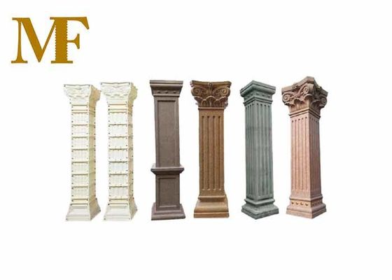 Showroom External ABS 3700mm Cement Column Pillar Molds