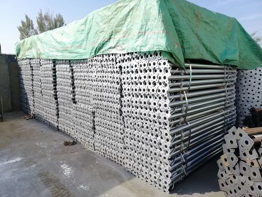 Steunen van de het Staalkust van de bouw de Regelbare Steiger Q235