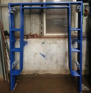 2.6mm de Metselaar Met een laag bedekt H Frame Scaffold Powder van het Dikteq235 Staal