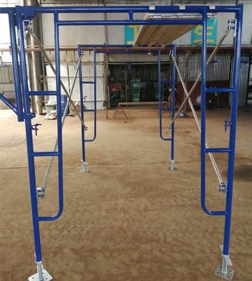 2.6mm de Metselaar Met een laag bedekt H Frame Scaffold Powder van het Dikteq235 Staal