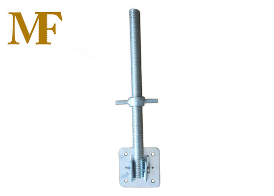 De zink Geplateerde Stevige Schroef Jack Base Construction van de Wartelsteiger