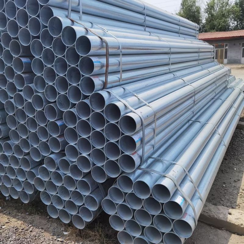 Good Quality Hot Dip Galvanized Steel Pipe GI Iron Metal Pipe for Construction Tube