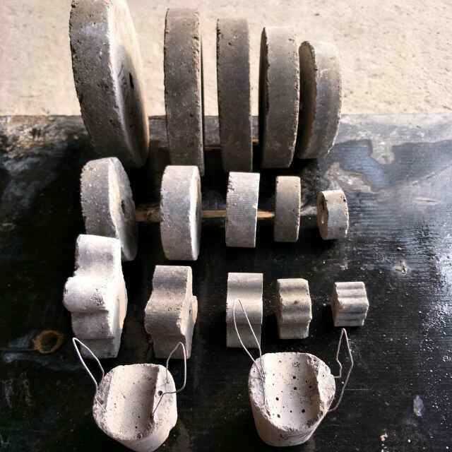 Concrete Spacers OEM Precast Concrete Producten Voor Versterking Structuur