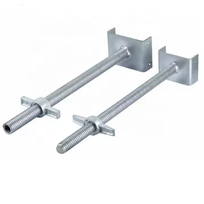 U Hoofdbasis Jack Hollow en Solid Scaffolding Steel Screw Base Jack voor de bouw