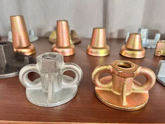 Betonsysteem Schakelwerk gegalvaniseerd gietijzer Kleine moer Vingermoer
