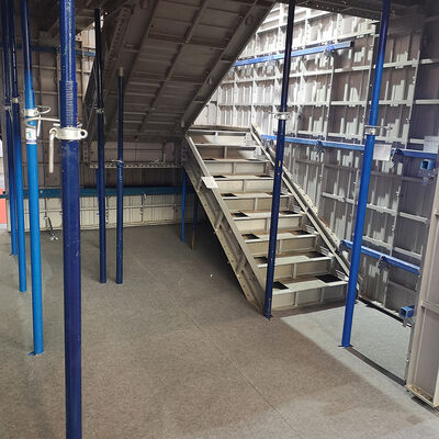 Heavy Duty Telescopic 4.5m Steel Props Verstelbare Acrow Steel Prop Telescopic Prop in Schaal