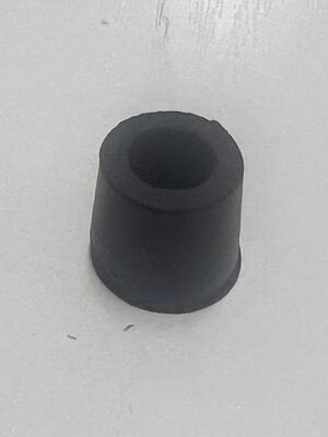 Tonered rubber sealing plugs voor bouwgaten 18 mm