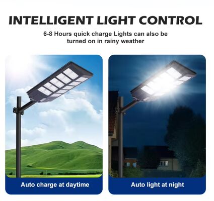 Buitengebied zonne- en LED-straatverlichting Hoog-efficiëntie energiebesparing
